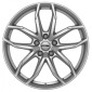 7.5x17 ET45 - LK5/115 ML70.2 Rial Lucca polar-silber