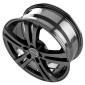 7.5x17 ET52.5 - LK5/108 ML63.3 Proline BX700 black glossy