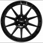 9x19 ET25 - LK5/112 ML72.5 TEC Speedwheels GT8 black-glossy (rechts)