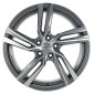 8x19 ET57 - LK5/112 ML66.6 GMP Arcan anthracite polished