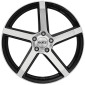 7x16 ET41 - LK4/108 ML70.1 Dotz CP5 black polished