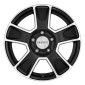 6.5x16 ET60 - LK5/160 ML65.1 Dezent Van black polished