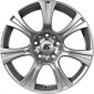 6.5x15 ET25 - LK4/108 ML65.1 RC-Design RC15 chromsilber lackiert