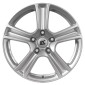 7x16 ET35 - LK5/110 ML65.1 RC-Design RC19 kristallsilber lackiert