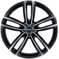 7x16 ET41 - LK5/112 ML66.6 Mak Oxford black mirror