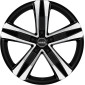 7.5x18 ET38 - LK5/127 ML71.6 Mak Stone 5 black mirror