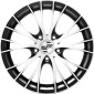 9x20 ET57 - LK5/130 ML71.6 Mak Rennen ice black