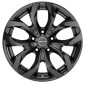 7x17 ET51 - LK5/112 ML66.5 Proline TX100 black glossy
