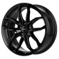 6.5x16 ET45 - LK4/100 ML63.3 Rial Lucca diamant-schwarz