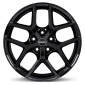 7.5x17 ET47 - LK5/114.3 ML72.5 Borbet Y black glossy