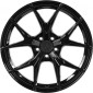 8x18 ET45 - LK5/108 ML72.6 Keskin KT19 Angel black painted