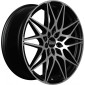 8.5x19 ET45 - LK5/112 ML72.6 MAM B2 black front polish