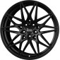 8.5x19 ET35 - LK5/120 ML72.6 MAM B2 black painted