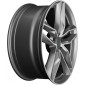 8.5x20 ET45 - LK5/112 ML66.6 MAM RS3 matt palladium front polish