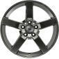 6.5x16 ET41 - LK5/115 ML70.2 2DRV WH31 daytona grau lackiert