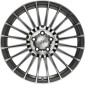 9x20 ET40 - LK5/108 ML72.6 Axxion AX5 daytona grau hochglanzpoliert