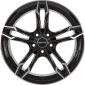 9.5x20 ET37 - LK5/120 ML72.6 GMP Dea black polished