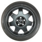 4x17 ET10 - LK5/114.3 ML60.1 Diewe Notradset 31 schwarz matt