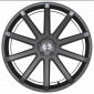 8.5x19 ET35 - LK5/112 ML73.1 Corspeed Deville gunmetal / Undercut Color Trim weiss - DS10