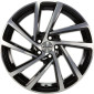 7.5x18 ET45 - LK5/112 ML57.1 GMP Wonder black polished