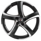 7x17 ET45 - LK4/108 ML63.4 Alutec Shark racing-black polished