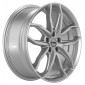 6.5x16 ET47 - LK5/100 ML57.1 Rial Lucca polar-silber