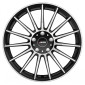 8x18 ET38 - LK5/112 ML70 Autec Typ L - Lamera schwarz matt poliert