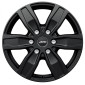 7x17 ET57 - LK6/130 ML84.1 Autec Typ Q - Quantro 6-Loch schwarz matt