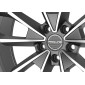 8x18 ET48 - LK5/112 ML66.5 Proline PXM matt grey polished