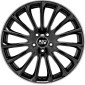 7.5x18 ET40 - LK5/112 ML73.1 MSW MSW 30 gloss black diamond lip