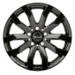 7.5x18 ET37 - LK5/112 ML66.5 CMS C22 complete black glossy