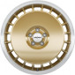 8x18 ET45 - LK5/112 ML76 Ronal R50 Aero racing-gold-hornkopiert