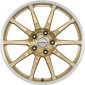 10x20 ET55 - LK5/112 ML66.5 Ronal SC1 Motorismo racing gold-hornkopiert