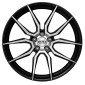 8x18 ET48 - LK5/112 ML70.1 Dotz Misano gunmetal polished