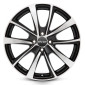 7x17 ET48 - LK5/100 ML63.4 Oxxo Vidorra black / polished