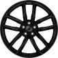 8x18 ET35 - LK5/112 ML66.6 2DRV WH33 schwarz glänzend lackiert