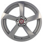 8.5x19 ET47 - LK5/112 ML66.5 Etabeta Magic silver matt full polished