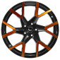 9x20 ET40 - LK5/114.3 ML73.1 Barracuda Tzunamee EVO black gloss flashorange