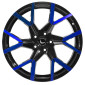 8.5x19 ET40 - LK5/108 ML73.1 Barracuda Tzunamee EVO black gloss flashblue