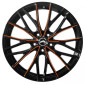 8.5x18 ET40 - LK5/114.3 ML73.1 Barracuda Project 3.0 black gloss flashorange