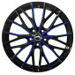 10x20 ET43 - LK5/112 ML73.1 Barracuda Project 3.0 black gloss flashblue