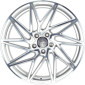 8.5x20 ET45 - LK5/112 ML72.6 Keskin KT20 Future silver front polish