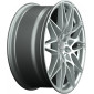 8.5x19 ET45 - LK5/112 ML72.6 MAM B2 silver painted