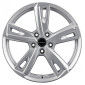 7.5x17 ET50 - LK5/112 ML57.06 Borbet BU1 silver