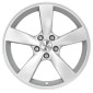 9.5x19 ET35 - LK5/120 ML72.6 Avus Racing AF10 hyper silver