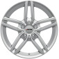 7x16 ET25 - LK5/112 ML66.6 Autec Typ K - Kitano brillantsilber