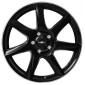 8x18 ET30 - LK5/112 ML70.1 Dezent TW black polished lip