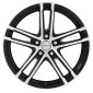 6.5x16 ET22 - LK5/112 ML66.6 Dezent TZ-C black polished
