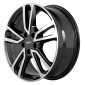 7.5x17 ET36 - LK5/112 ML66.6 Alutec Tormenta diamant-schwarz frontpoliert