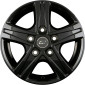 6x16 ET68 - LK5/118 ML71.1 Borbet CWD black glossy